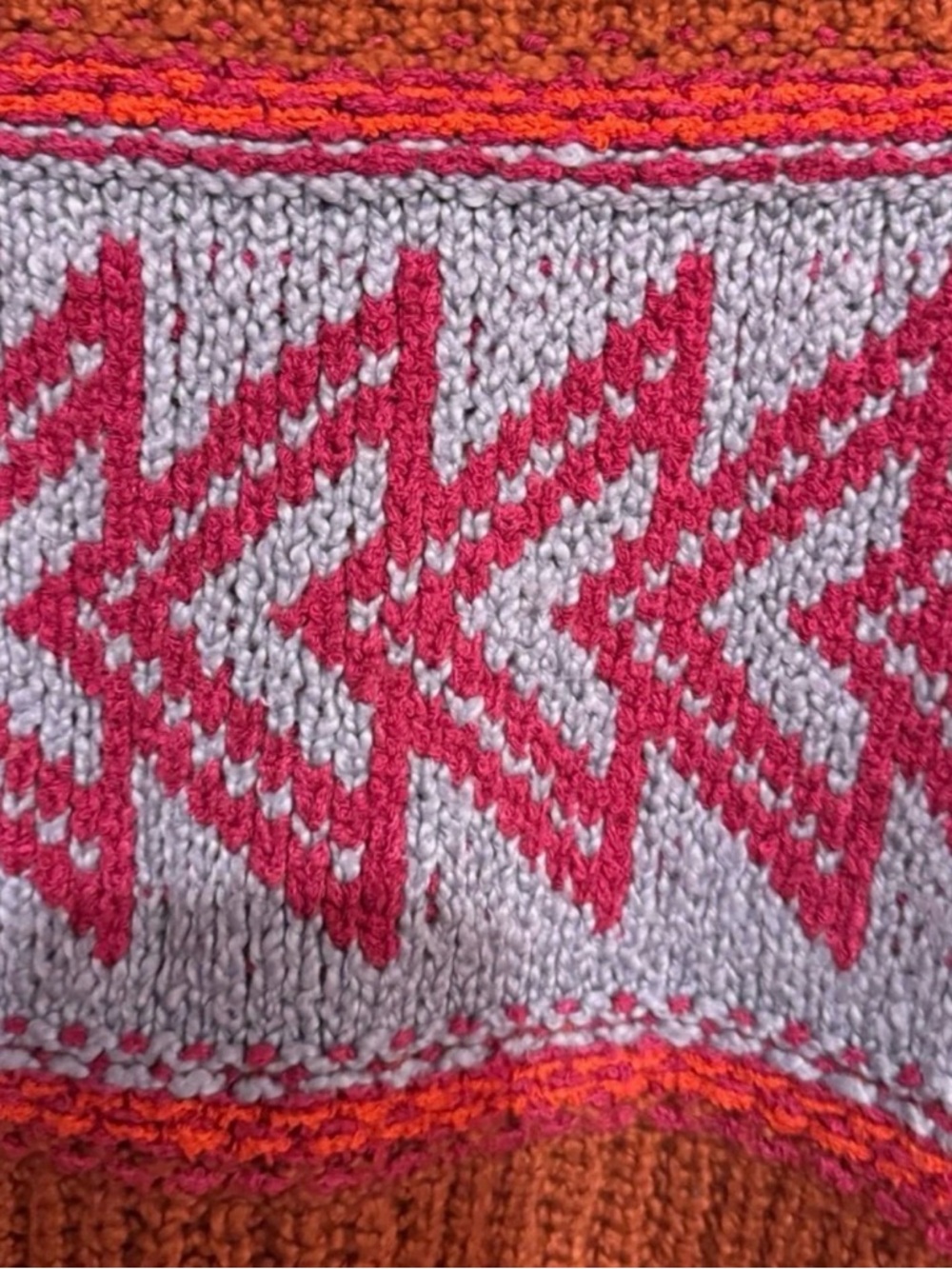 Free People Greater Than Cowl Neck Sweater Knit with Pattern - Picture 6 of 8